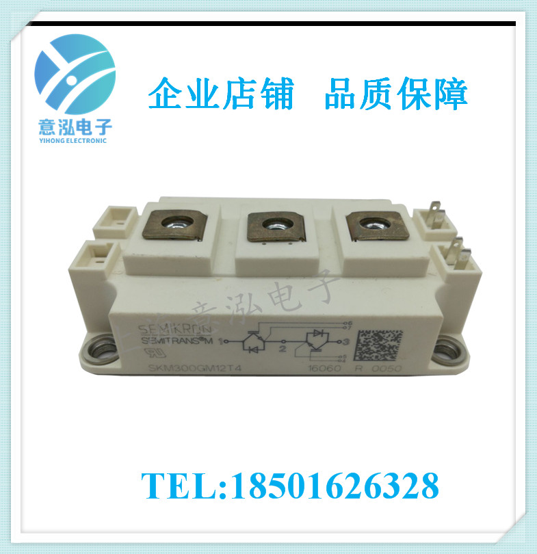 德國(guó)西門(mén)康（Semikron）SKM300GM12T4 全新 兩個(gè)IGBT集電極相連、庫(kù)存直銷(xiāo)